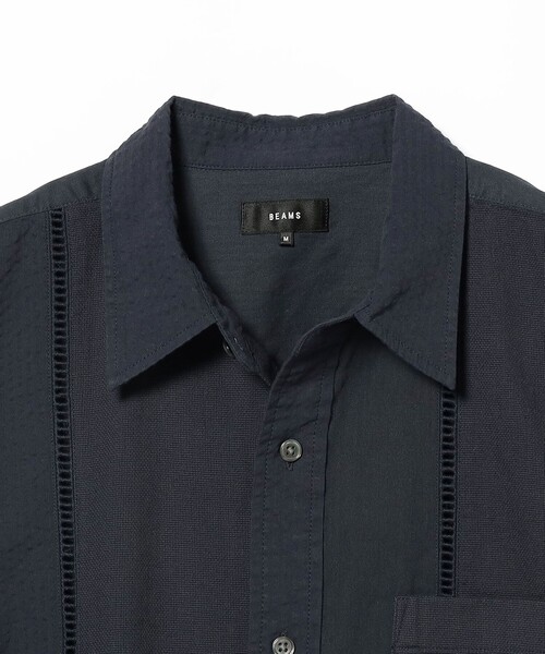 BEAMS（ビームス）の「BEAMS / レース クレイジー シャツ（シャツ/ブラウス・メンズ・ネイビー/ホワイト・L/M/XL/S）」の10枚目の写真