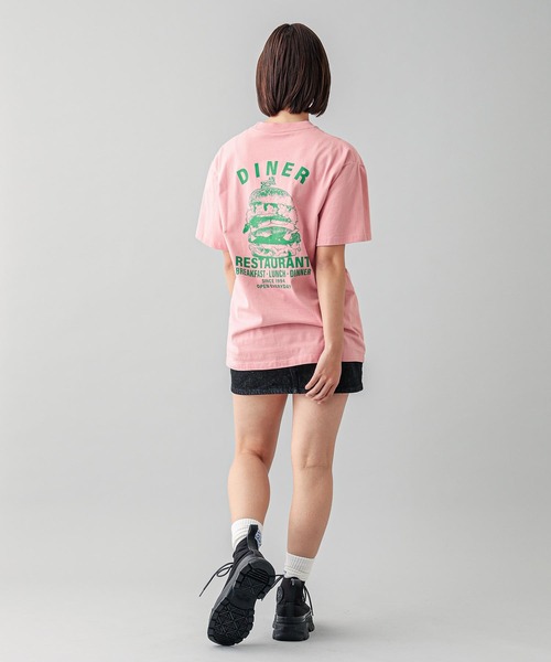 大人気 早い者勝ち BIG BURGER S/S TEE X-girl 大人気 早い者勝ち BIG BURGER S/S TEE X-girl (X-girl/Tシャツ