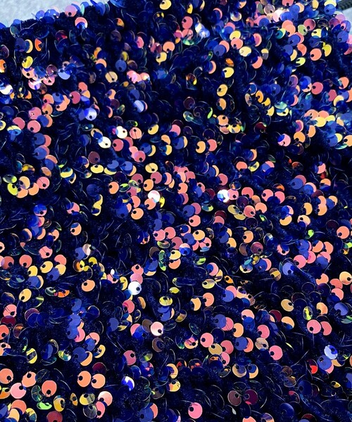 fredy emue(フレディエミュ)の「ベロアスパンコール巾着ショルダーバッグ(ショルダーバッグ・レディース・グレー/ブラック/ネイビー・FREE)」の20枚目の写真