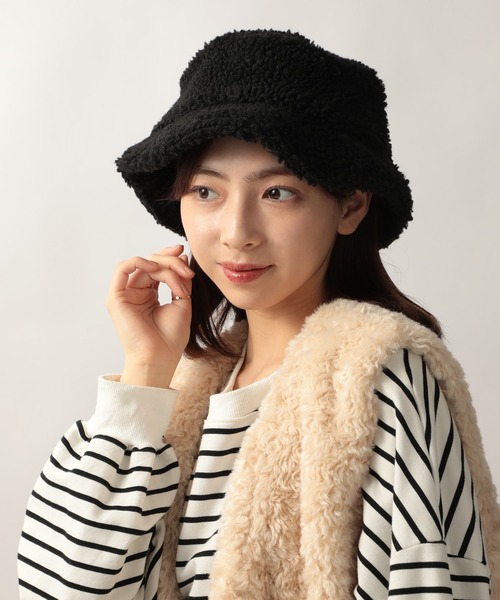 セール】【NEWHATTAN】ボアバケットハット NWHT-H2512 MURS（ハット