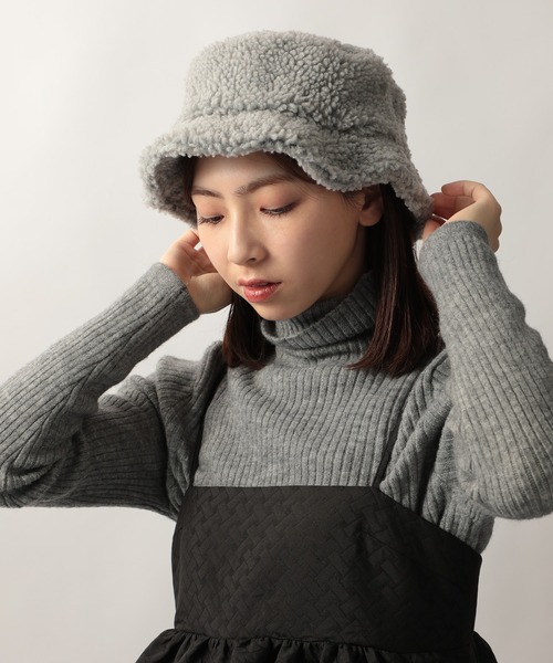 セール】【NEWHATTAN】ボアバケットハット NWHT-H2512 MURS