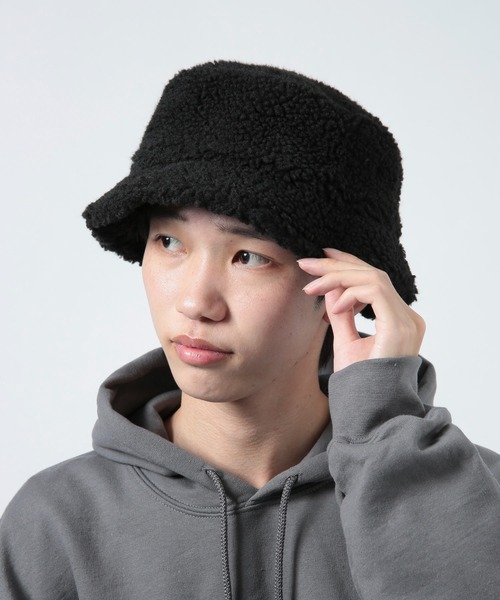 セール】【NEWHATTAN】ボアバケットハット NWHT-H2512 MURS（ハット
