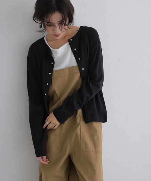 ElegChic(エレグシック)の「ベイカーワイドサロペットパンツ(サロペット/オーバーオール・レディース・カーキ/ブラック/ベージュ・XL/3L/4L/L/M)」の9枚目の写真