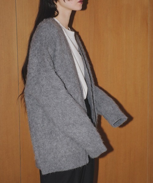 TODAYFUL（トゥデイフル）の「TODAYFUL Brashed Vneck Cardigan