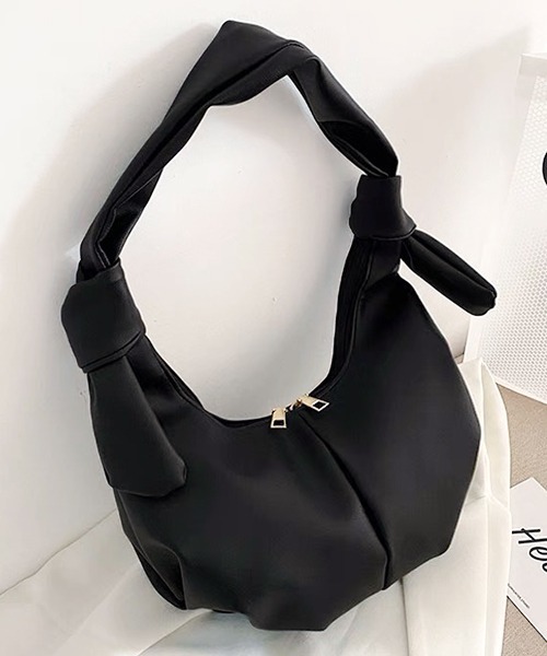 ad thie（アドティエ）の「ノットデザイン ワンハンドルショルダーバッグ（ハンドバッグ・レディース・ブルー/ブラック/グリーン/オフホワイト/ピンク・FREE）」の14枚目の写真