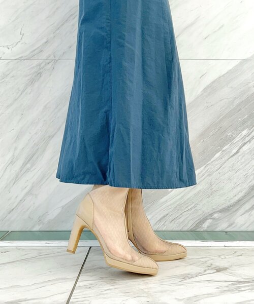 ESPERANZA(エスペランサ)の「アーモンドトゥチュールブーツ 24SS(ブーツ・レディース・ブラック系8/アイボリー系8・M/L/LL/S)」の11枚目の写真