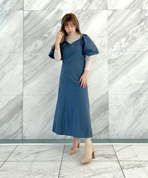 ESPERANZA(エスペランサ)の「アーモンドトゥチュールブーツ 24SS(ブーツ・レディース・ブラック系8/アイボリー系8・M/L/LL/S)」の13枚目の写真