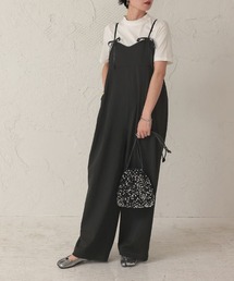 リボンキャミサロペット