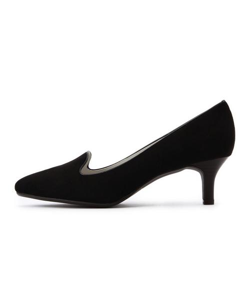 Boisson Chocolat（ボワソンショコラ）の「ボワソンショコラ/B BCポインテッドオペラパンプス55（パンプス・レディース・シルバー/ブラック/ネイビー・22cm/24.5cm/24cm/23cm/22.5cm/23.5cm）」の6枚目の写真