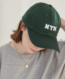 ANGIE（アンジー）の「NYM 刺繍ロゴキャップ（キャップ）」