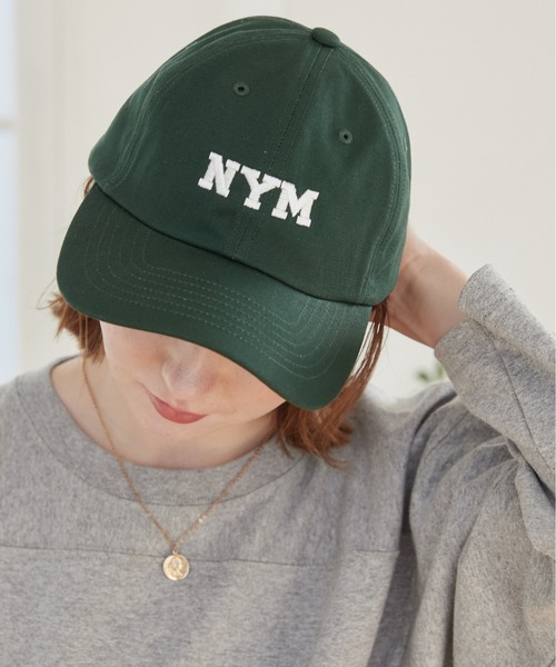 ANGIE（アンジー）の「NYM 刺繍ロゴキャップ（キャップ・レディース・グリーン/ブラック/アイボリー・FREE）」の20枚目の写真