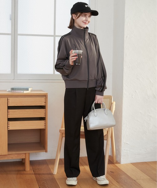 ANGIE（アンジー）の「NYM 刺繍ロゴキャップ（キャップ・レディース・グリーン/ブラック/アイボリー・FREE）」の5枚目の写真