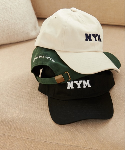 ANGIE（アンジー）の「NYM 刺繍ロゴキャップ（キャップ・レディース・グリーン/ブラック/アイボリー・FREE）」の7枚目の写真