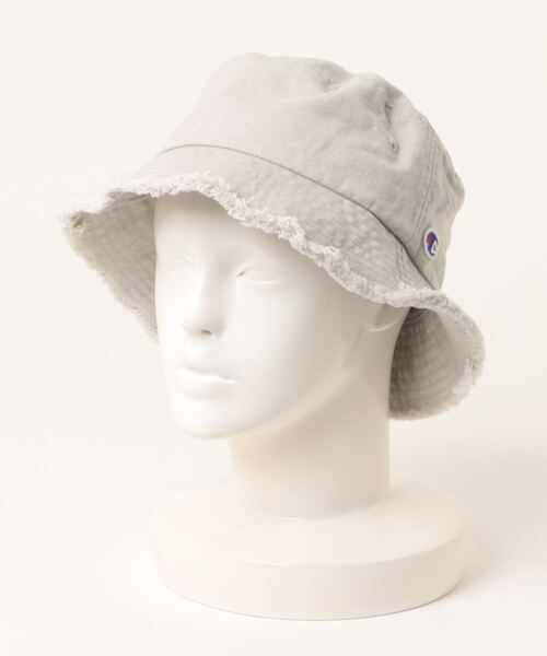 Champion(チャンピオン)の「【Champion】フリンジバケットハット(ハット・レディース・ブラック/ライトグレー/キナリ・フリー)」の13枚目の写真