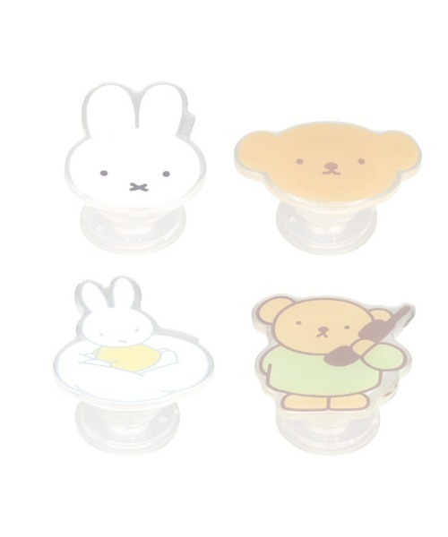 Miffy（ ミッフィー）の「miffy/ミッフィー　ダイカットクリアPOCOPOCO（スマホグッズ・レディース・ホワイト/ブラウン/ホワイト系その他/ブラウン系その他・ONE SIZE）」の10枚目の写真