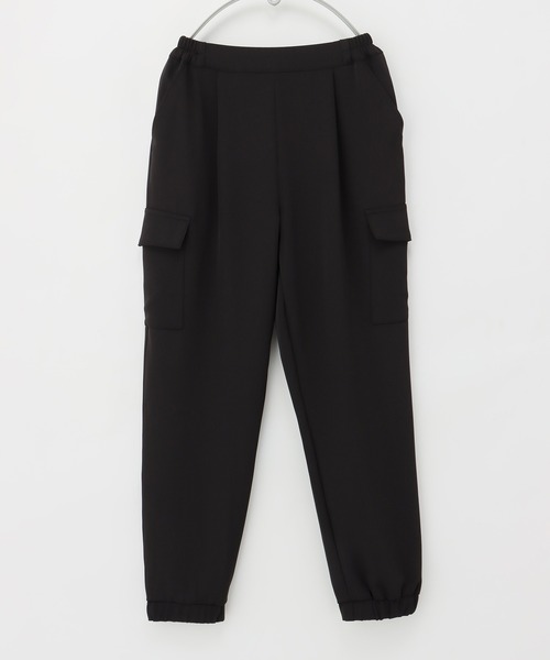 Honeys（ハニーズ）の「カーゴパンツ（カーゴパンツ・レディース・ライトカーキ/ブラック/グレイッシュベージュ・S/M/L/LL/3L）」の14枚目の写真