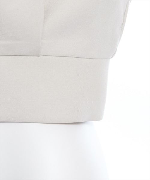 clear（クリア）の「Aラインミドル丈トレンチジャケット≪2024SS新作≫（トレンチコート・レディース・ミント/アイボリー・F）」の12枚目の写真