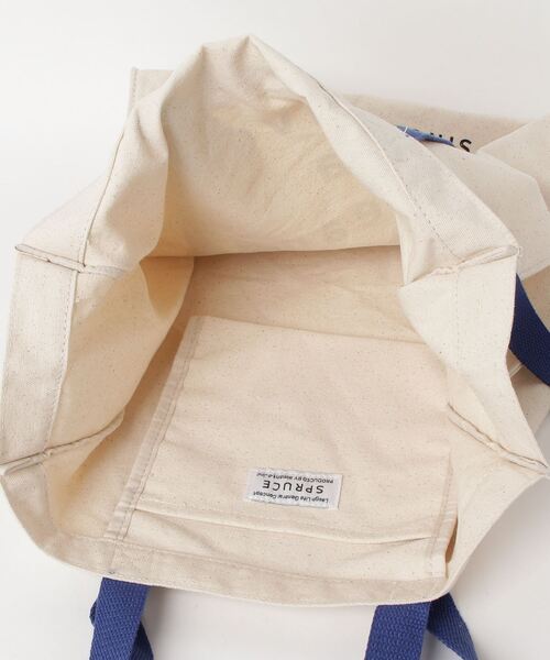 SPRUCE(スプルース)の「EM:SPRUCE アルジェトート(トートバッグ・レディース・ブラック/グリーン/ブルー/パープル/イエロー/レッド・FREE)」の9枚目の写真