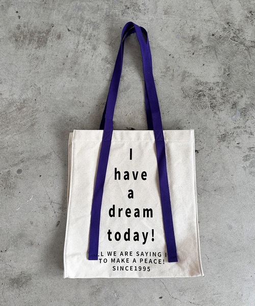 SPRUCE(スプルース)の「EM:SPRUCE アルジェトート(トートバッグ・レディース・ブラック/グリーン/ブルー/パープル/イエロー/レッド・FREE)」の1枚目の写真