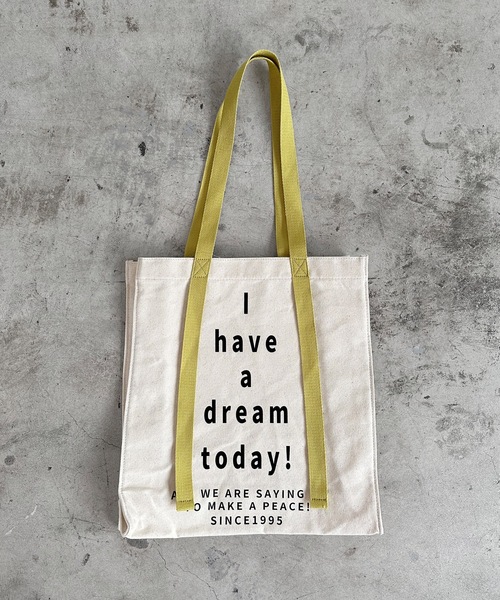 SPRUCE(スプルース)の「EM:SPRUCE アルジェトート(トートバッグ・レディース・ブラック/グリーン/ブルー/パープル/イエロー/レッド・FREE)」の5枚目の写真