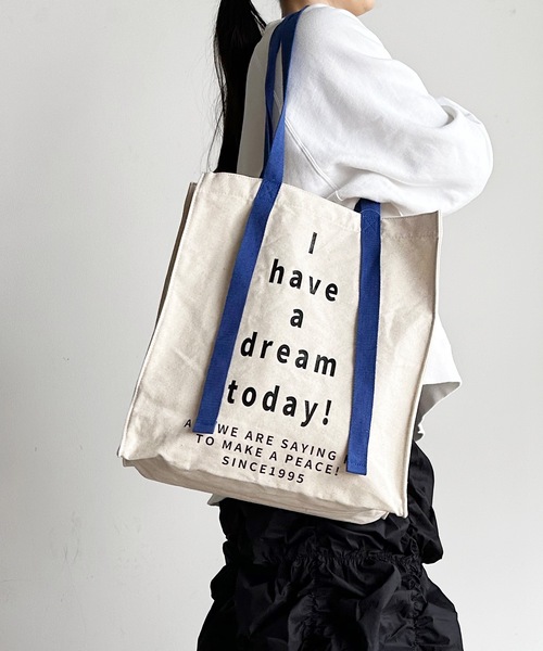 SPRUCE(スプルース)の「EM:SPRUCE アルジェトート(トートバッグ・レディース・ブラック/グリーン/ブルー/パープル/イエロー/レッド・FREE)」の4枚目の写真