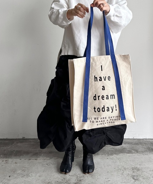 SPRUCE(スプルース)の「EM:SPRUCE アルジェトート(トートバッグ・レディース・ブラック/グリーン/ブルー/パープル/イエロー/レッド・FREE)」の12枚目の写真