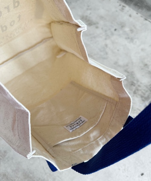 SPRUCE(スプルース)の「EM:SPRUCE アルジェトート(トートバッグ・レディース・ブラック/グリーン/ブルー/パープル/イエロー/レッド・FREE)」の17枚目の写真