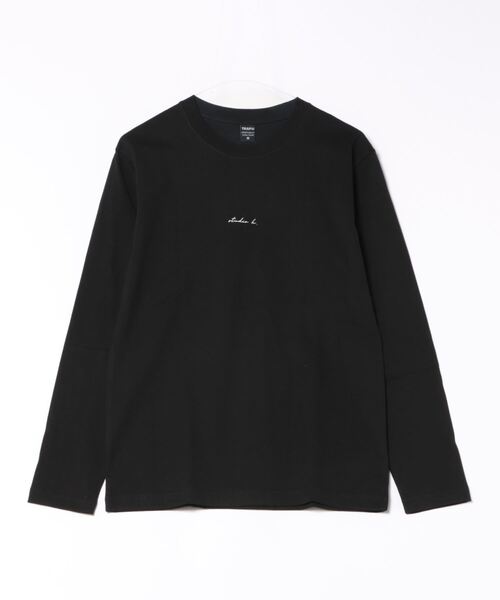 B.I.D.(ビーアイディー)の「《ミドルウェイト クルーネックロングスリーブカットソー(Tシャツ/カットソー・メンズ・ホワイト/ブラック/ブルー・MEDIUM/LARGE)」の7枚目の写真