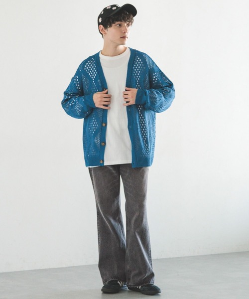 RAGEBLUE(レイジブルー)の「12オンス/ルーズフィットデニムフレアパンツ(デニムパンツ・メンズ・ダークグレー/ブルー/グレー系その他・SMALL/MEDIUM/LARGE)」の5枚目の写真