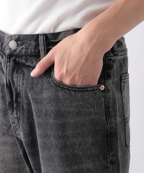 RAGEBLUE(レイジブルー)の「12オンス/ルーズフィットデニムフレアパンツ(デニムパンツ・メンズ・ダークグレー/ブルー/グレー系その他・SMALL/MEDIUM/LARGE)」の12枚目の写真