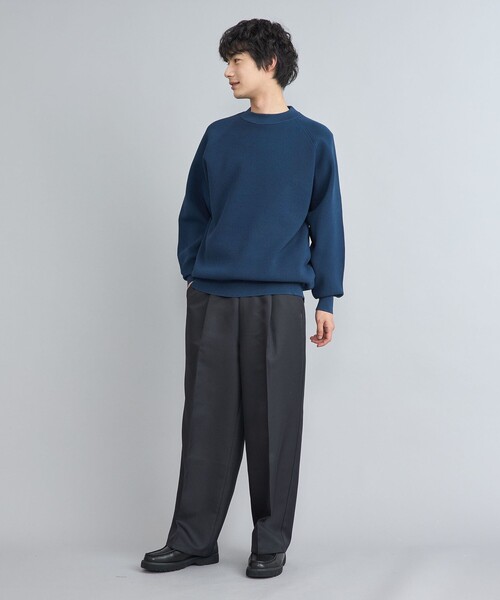 coen（コーエン）の「【アンチピリングニット】スポンディッシュクレイジーニットプルオーバー（ニット/セーター・メンズ・オフホワイト/ブラック/ネイビー・S/M/L/XL）」の6枚目の写真