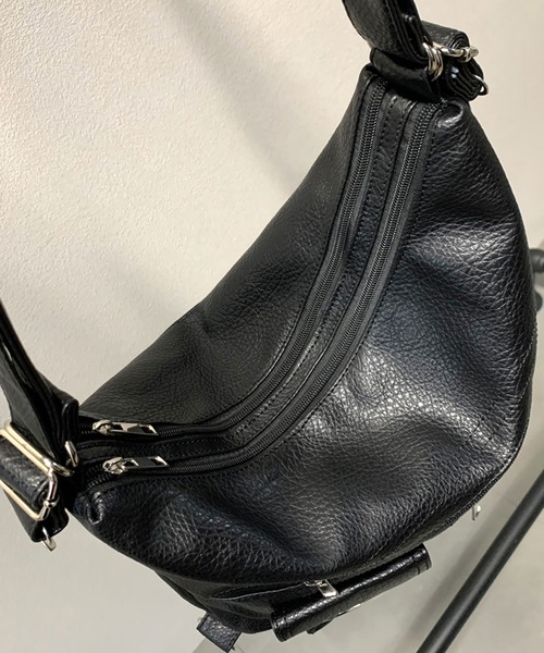 non-hedge（ノンヘッジ）の「マルチポケット付3WAYバッグ（バックパック/リュック・レディース・ブラック/ホワイト/シルバー・FREE）」の21枚目の写真