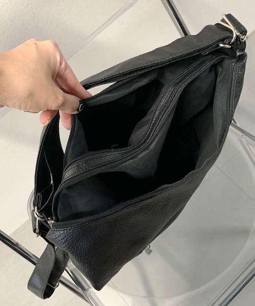 non-hedge（ノンヘッジ）の「マルチポケット付3WAYバッグ（バックパック/リュック・レディース・ブラック/ホワイト/シルバー・FREE）」の22枚目の写真