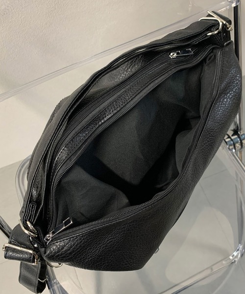 non-hedge（ノンヘッジ）の「マルチポケット付3WAYバッグ（バックパック/リュック・レディース・ブラック/ホワイト/シルバー・FREE）」の11枚目の写真