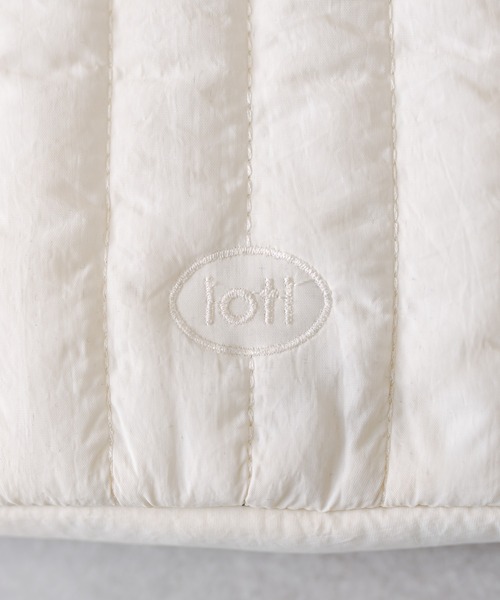 loti（ロティ）の「【4色展開】loti キルティングPCケース（PC・タブレットケース・レディース・ピンク/ブルー/オフホワイト/ブラック・ONE SIZE）」の9枚目の写真