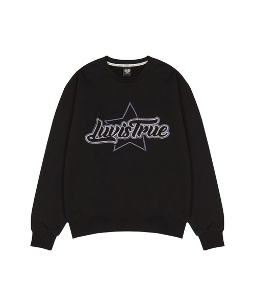 LUVISTRUE(ラヴイズトゥルー)の「STAR LOGO MTM(スウェット・レディース・チャコールグレー/ブラック/ホワイト・FREE)」の15枚目の写真