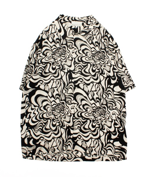 Universal Style Wear(ユニバーサルスタイルウェア)の「Universal Style Wear サイケ シャツ(シャツ/ブラウス・メンズ・ピンク系その他/パープル系その他/ブラック×ホワイト/グリーン系その他・X-LARGE/LARGE/MEDIUM)」の5枚目の写真