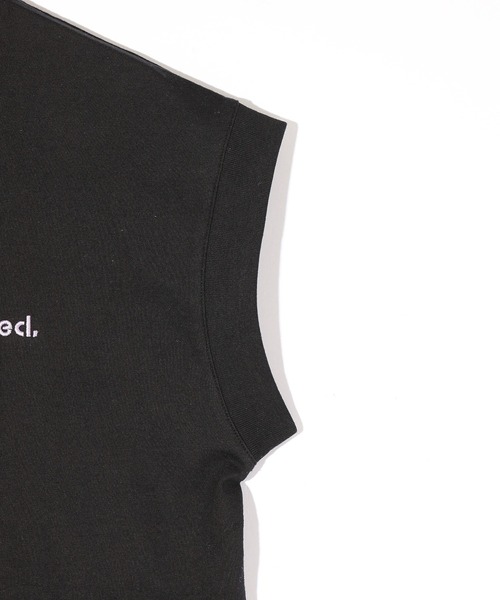 MILKFED.(ミルクフェド)の「ROUND LOGO TANK TOP(タンクトップ・レディース・ライトブルー/ブラック/ホワイト・ONE SIZE)」の10枚目の写真