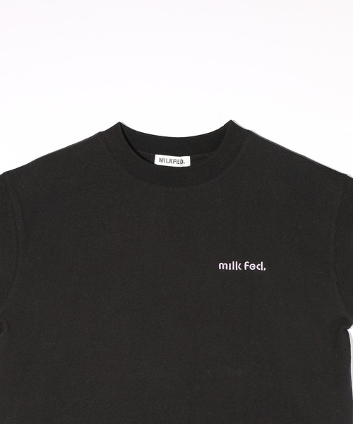 MILKFED.(ミルクフェド)の「ROUND LOGO TANK TOP(タンクトップ・レディース・ライトブルー/ブラック/ホワイト・ONE SIZE)」の7枚目の写真