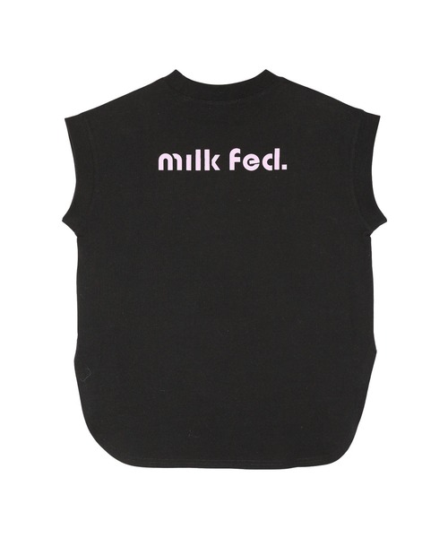 MILKFED.(ミルクフェド)の「ROUND LOGO TANK TOP(タンクトップ・レディース・ライトブルー/ブラック/ホワイト・ONE SIZE)」の22枚目の写真