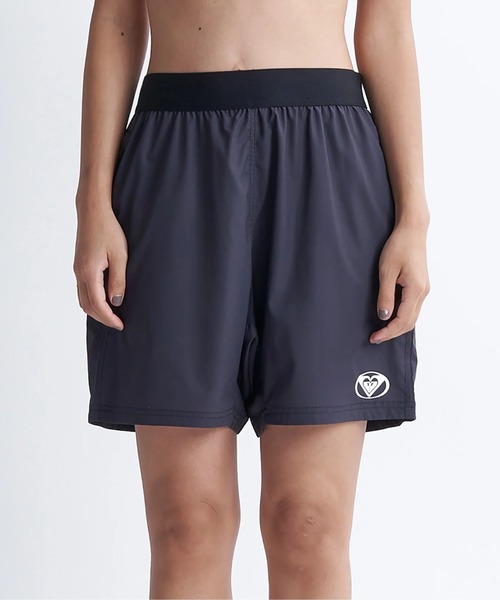 ROXY（ロキシー）の「AIROSAMENTE SHORTS/ロキシーウエストゴムボトムス(水着)（水着・レディース・カーキ/ブラック・SMALL/MEDIUM/LARGE）」の6枚目の写真