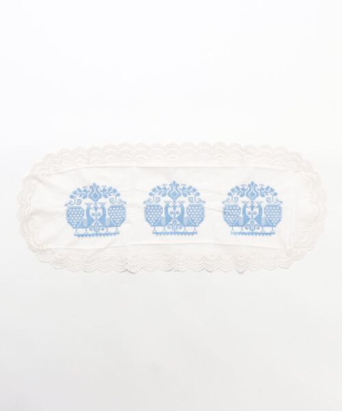 欧州航路(オウシュウコウロ)の「【欧州航路】サムシングブルーテーブルランナー(ランチョンマット/テーブルウェア・レディース・その他2/その他1・FREE)」の3枚目の写真