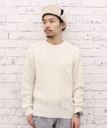 CIAOPANIC | 【Ciaopanic】AC/Wアラン柄P/O(ニット/セーター)