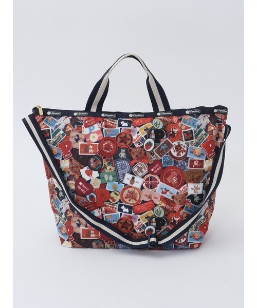 PINK HOUSE(ピンクハウス)の「【 LeSportsac × PINK HOUSE 】DELUXE EASY CARRY TOTE PH Wappen Party(ショルダーバッグ・レディース・ネイビー・フリー)」の2枚目の写真
