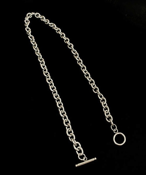 DiamondHearts（ダイヤモンドハーツ）の「マンテルチェーンネックレス（ネックレス・メンズ・シルバー・FREE）」の7枚目の写真