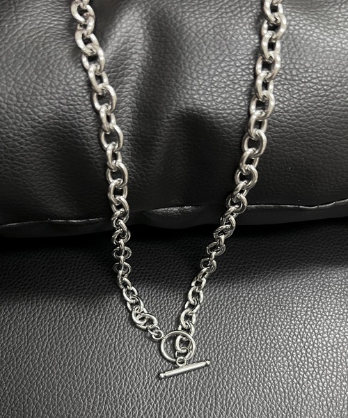 DiamondHearts（ダイヤモンドハーツ）の「マンテルチェーンネックレス（ネックレス・メンズ・シルバー・FREE）」の9枚目の写真