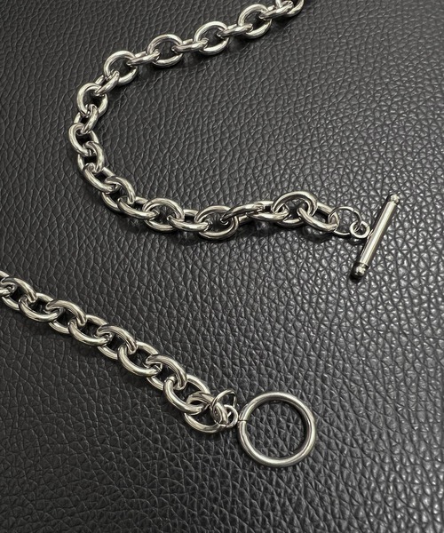 DiamondHearts（ダイヤモンドハーツ）の「マンテルチェーンネックレス（ネックレス・メンズ・シルバー・FREE）」の11枚目の写真