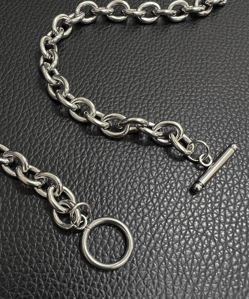 DiamondHearts（ダイヤモンドハーツ）の「マンテルチェーンネックレス（ネックレス・メンズ・シルバー・FREE）」の12枚目の写真