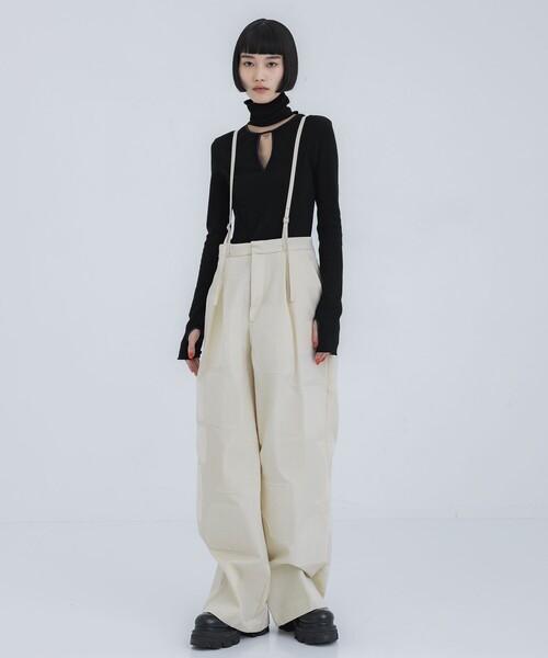 IHNN/イン】BONDING SUSPENDER PANTS（その他パンツ）｜IHNN（イン）の