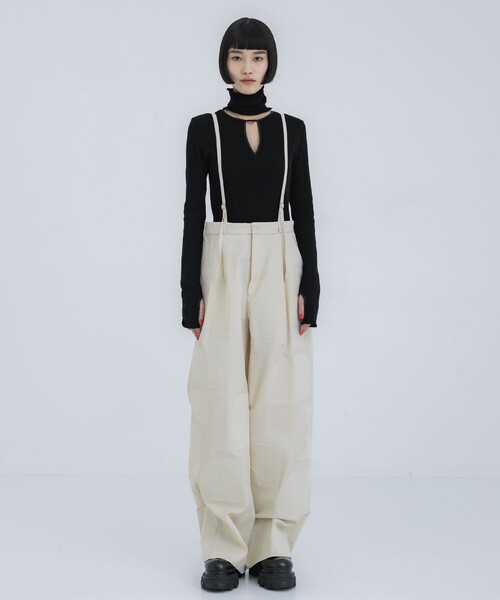 IHNN/イン】BONDING SUSPENDER PANTS（その他パンツ）｜IHNN（イン）の